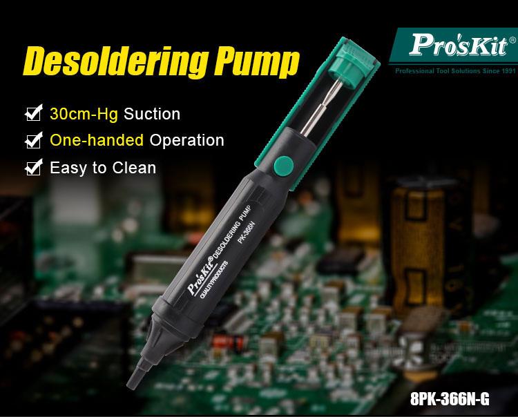 Pro'sKit 100% Original 8PK-366 - Desoldering Pump Solder ulasan dan harga