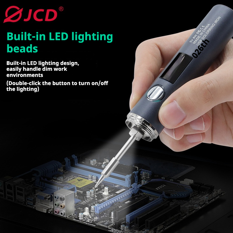 USB Type-C Soldering Iron, 5-S - Diy Electronics Bench ulasan dan harga