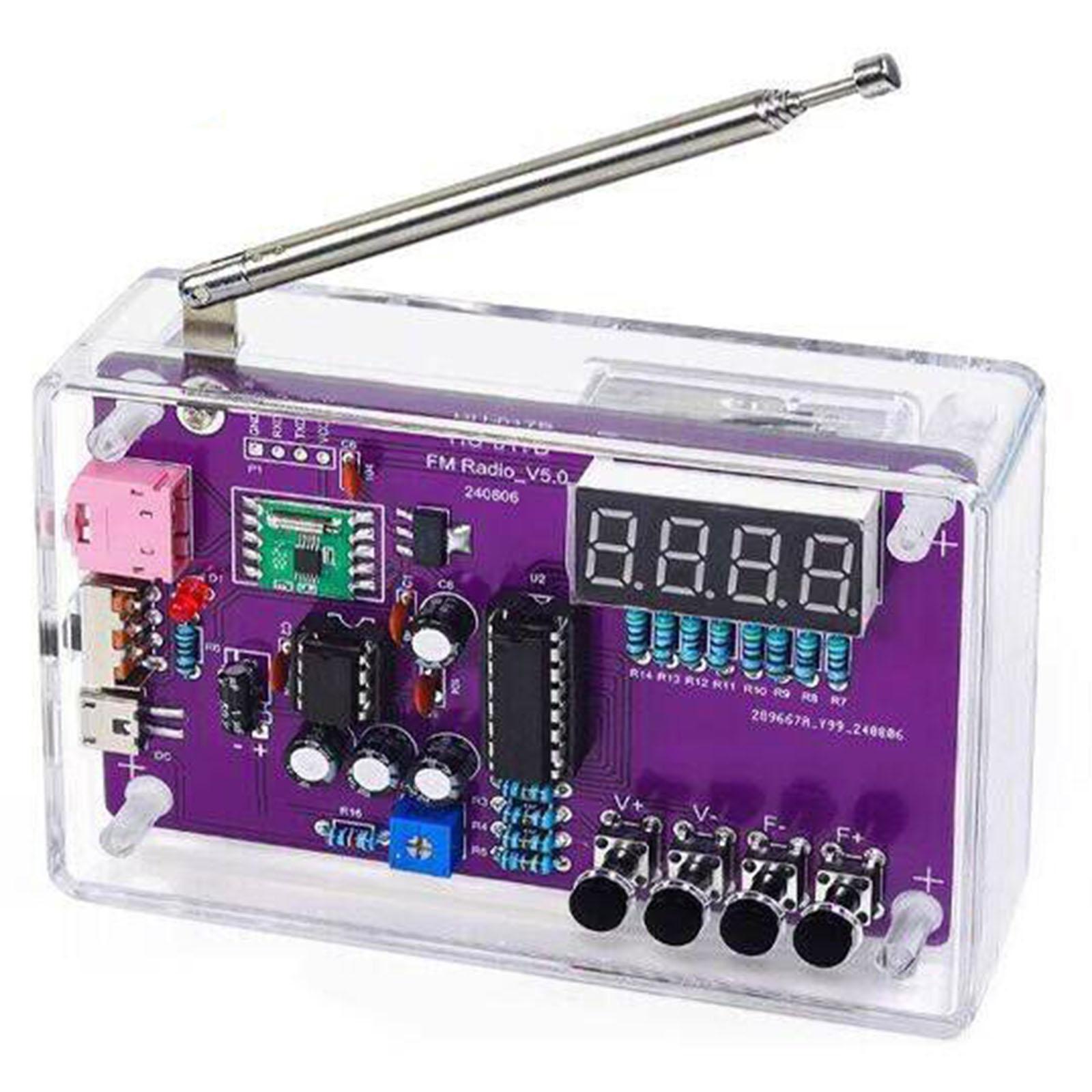 FM Radio Kit Electronic Solder - Diy Electronics Projects For Adults ulasan dan harga