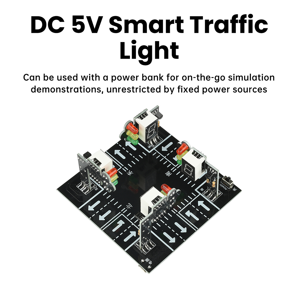 Traffic Light Simulator Kit wi - Diy Electronics Projects For Adults ulasan dan harga