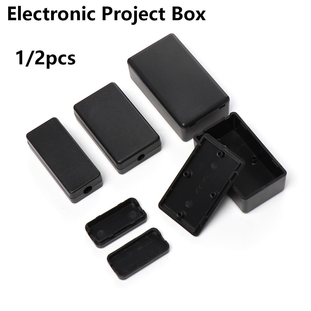 1/2pcs Plastic Waterproof Blac - Diy Electronics Supplies ulasan dan harga