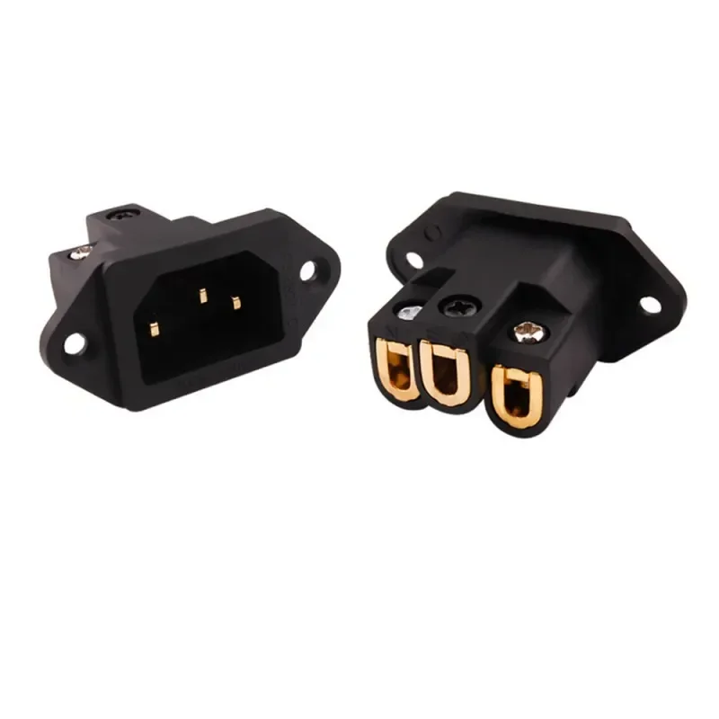 3 Pin AC Power Connector Audio - Diy Electronics Audio ulasan dan harga
