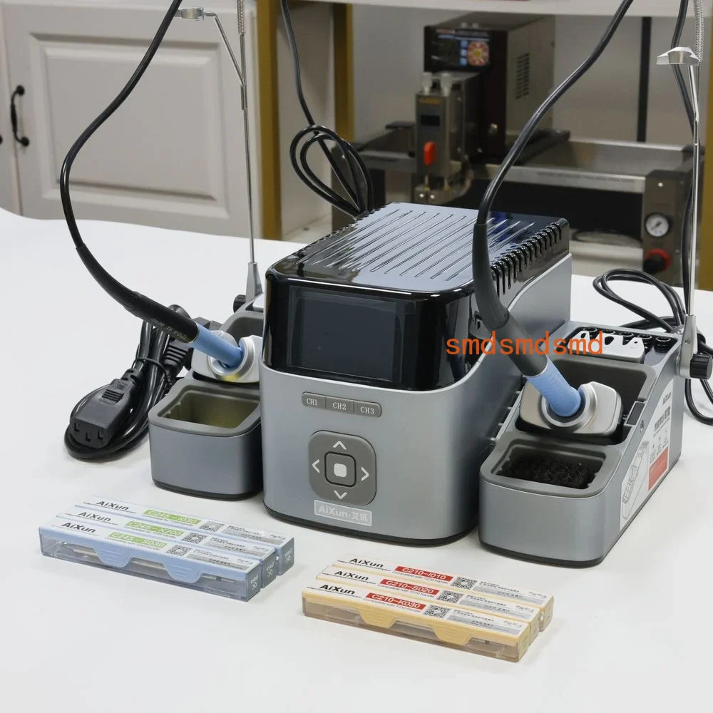 T420D Dual-channel Intelligent - Soldering Iron Kit ulasan dan harga
