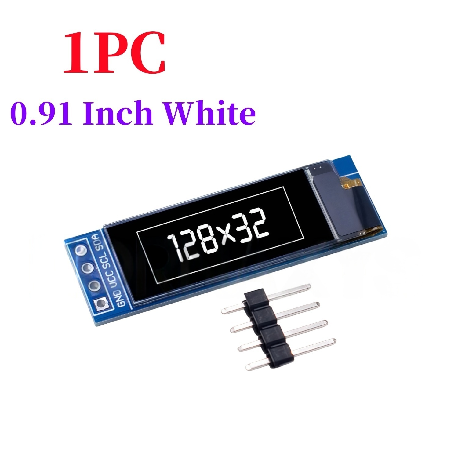 XZG 1-20PCS 0.91 Inch 128x32 I - I2C Lcd Display ulasan dan harga
