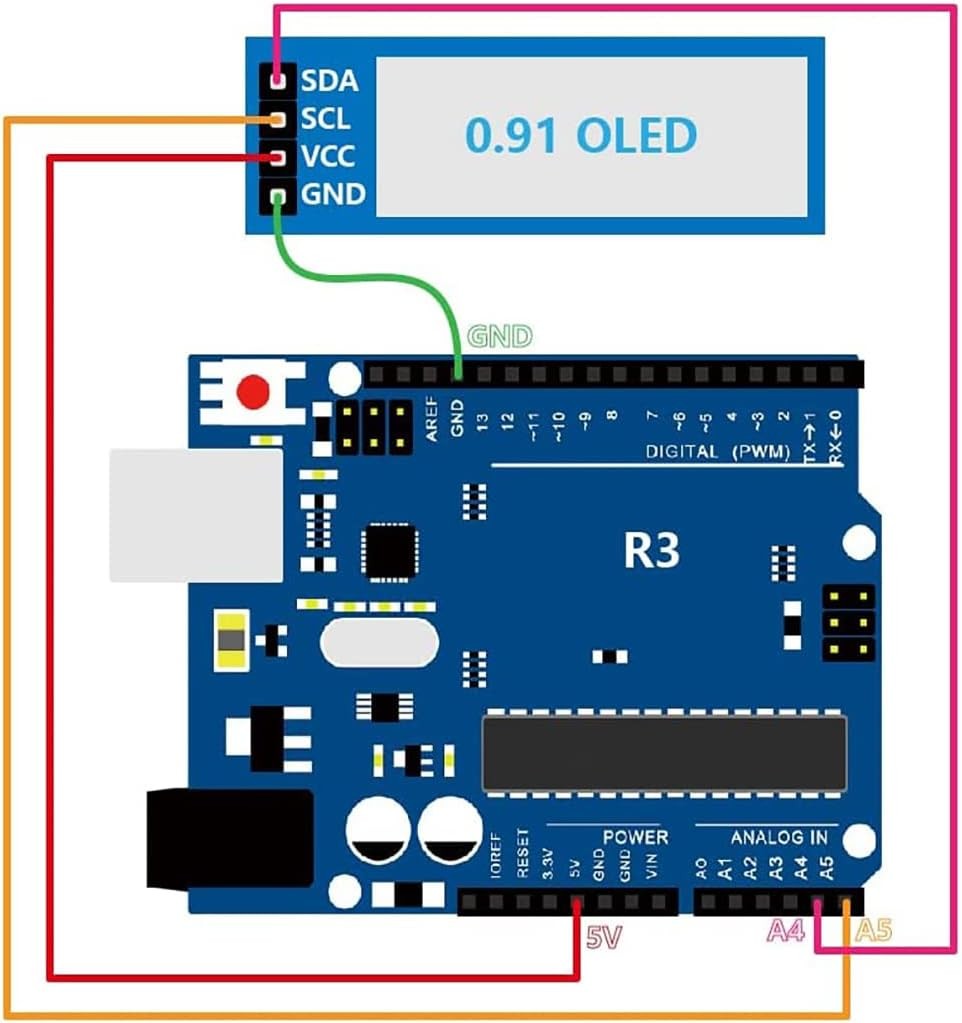 XZG 1-20PCS 0.91 Inch 128x32 I - I2C Lcd Display ulasan dan harga