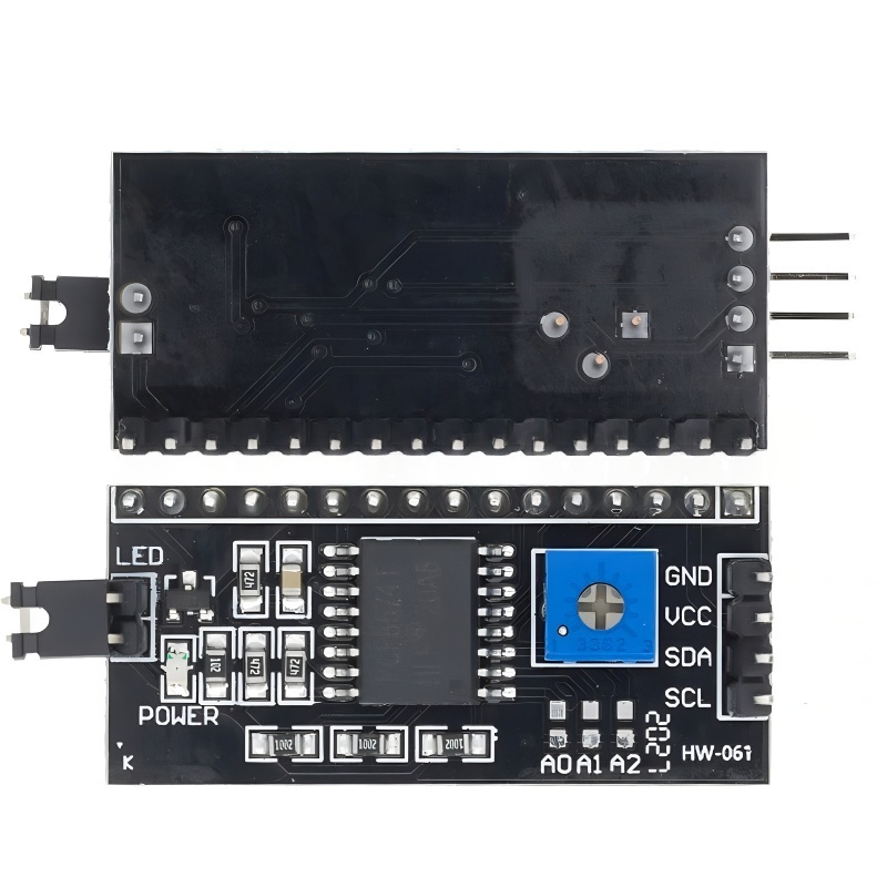 LCD 1602 2004 Module Blue Gree - I2C Lcd Display ulasan dan harga