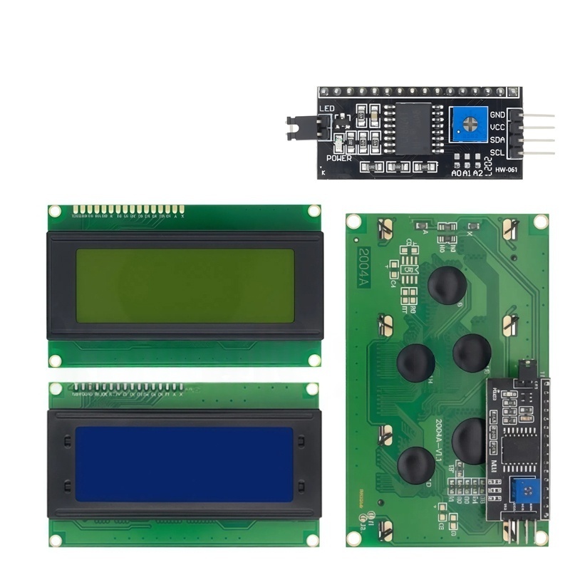 LCD 1602 2004 Module Blue Gree - I2C Lcd Display ulasan dan harga