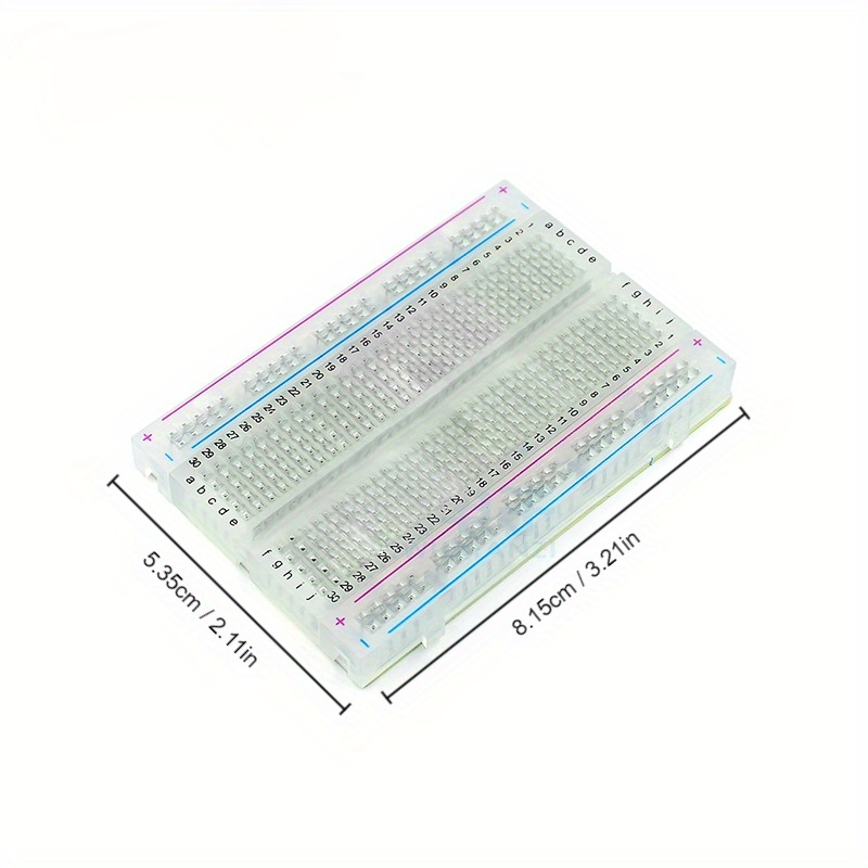 1pc 400 Point Transparent Mini - Diy Electronics Breadboard ulasan dan harga
