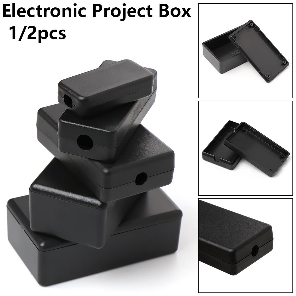 1/2pcs Plastic Waterproof Blac - Diy Electronics Supplies ulasan dan harga