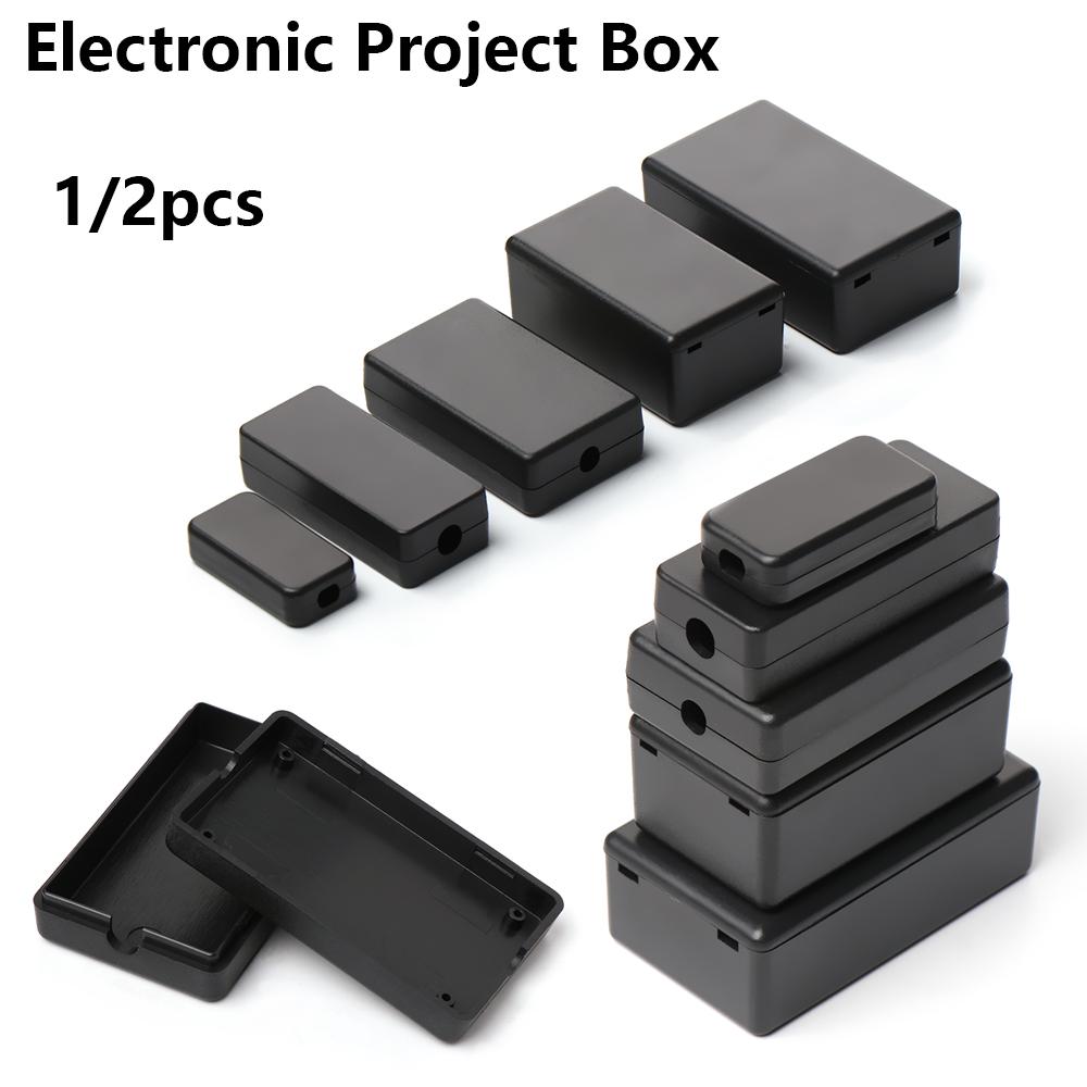 1/2pcs Plastic Waterproof Blac - Diy Electronics Supplies ulasan dan harga