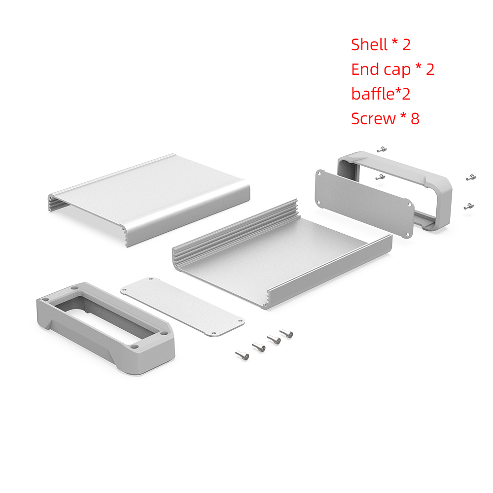 Aluminium Electronic Project B - Diy Electronics Supplies ulasan dan harga