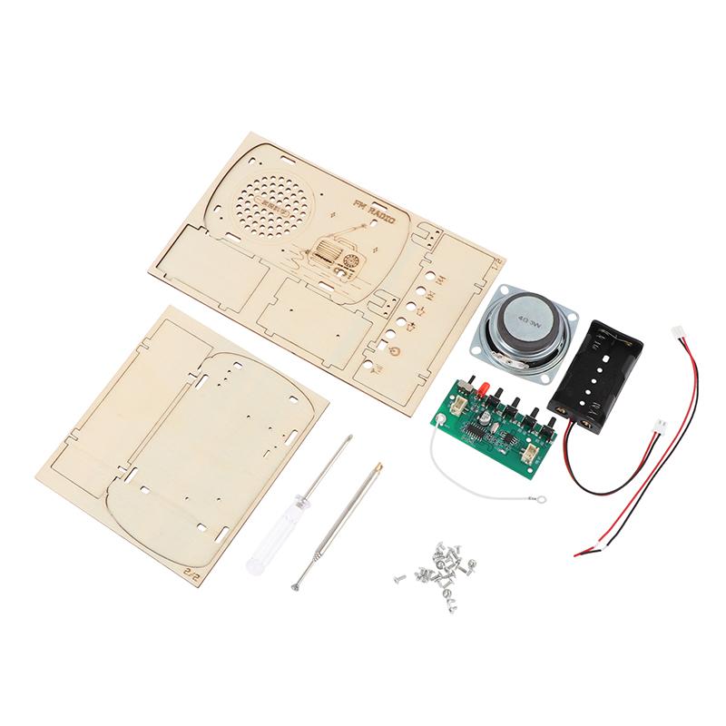 DIY Wooden FM Radio Kit Vintag - Diy Electronics Projects For Kids ulasan dan harga