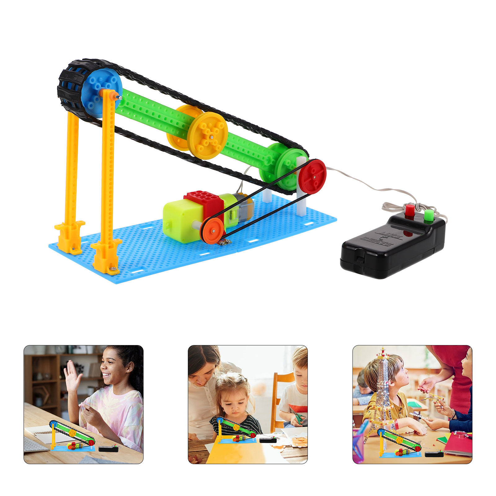 Electric Conveyor Belt Stem Ki - Diy Electronics Projects For Kids ulasan dan harga