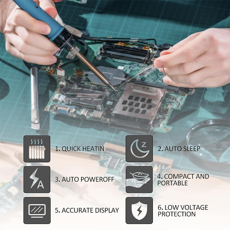 Cordless Soldering Iron Statio - Useful Diy Electronics ulasan dan harga