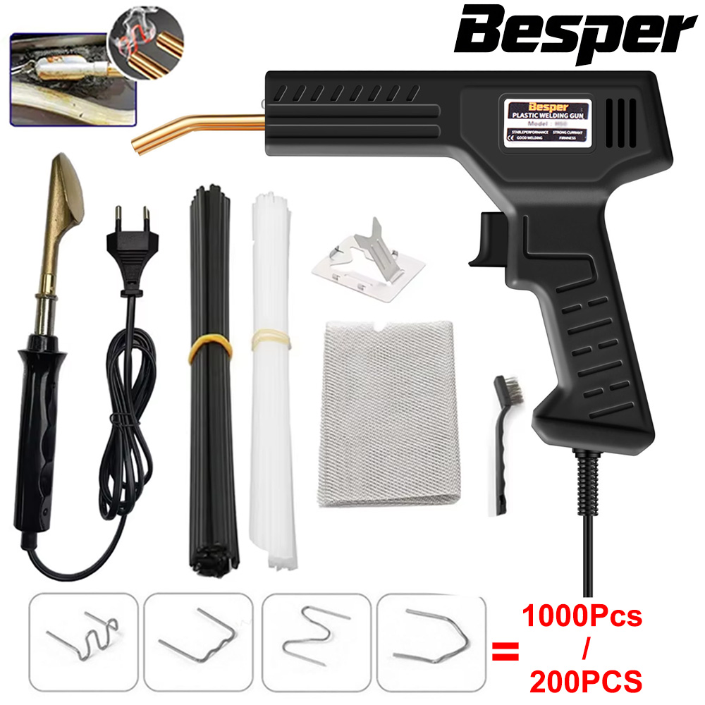 50W Plastic Welder 1000-200PCS - Soldering Iron Kit ulasan dan harga