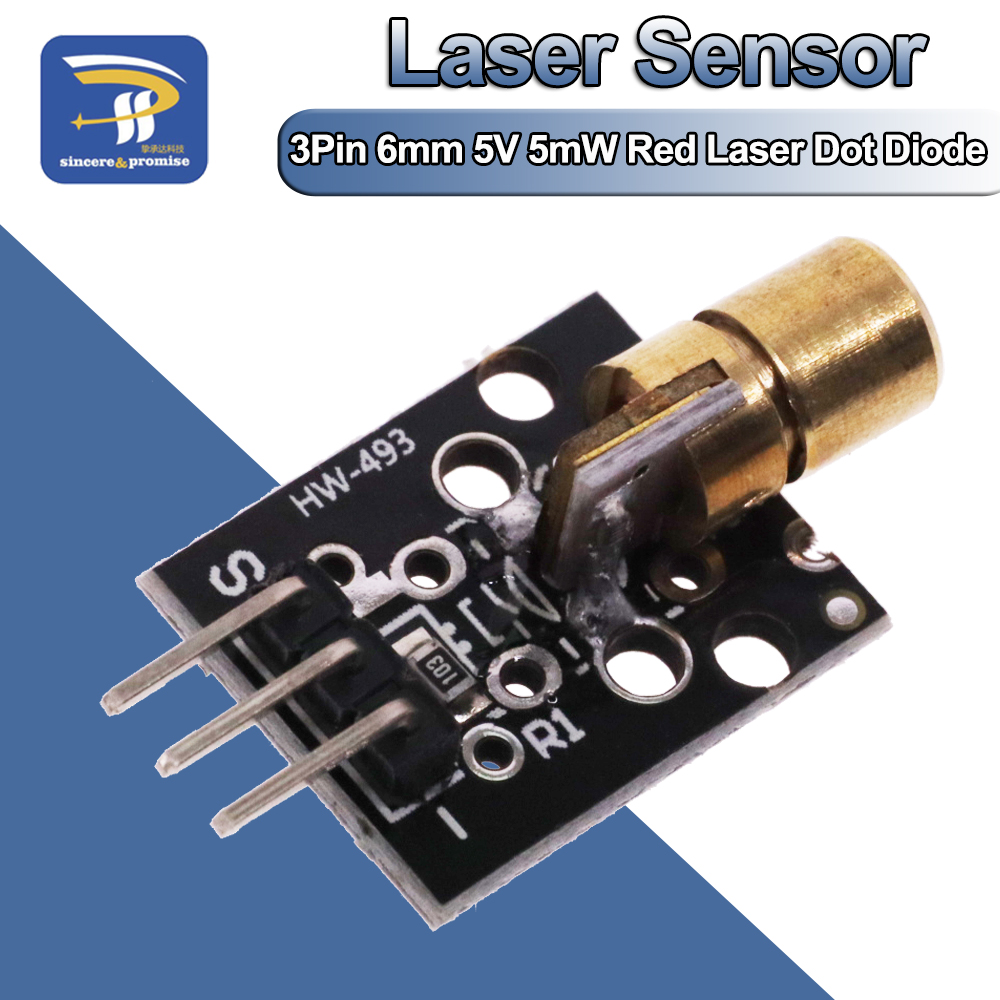 KY-008 650nm Laser Sensor Modu - Diy Lightsaber Electronics ulasan dan harga