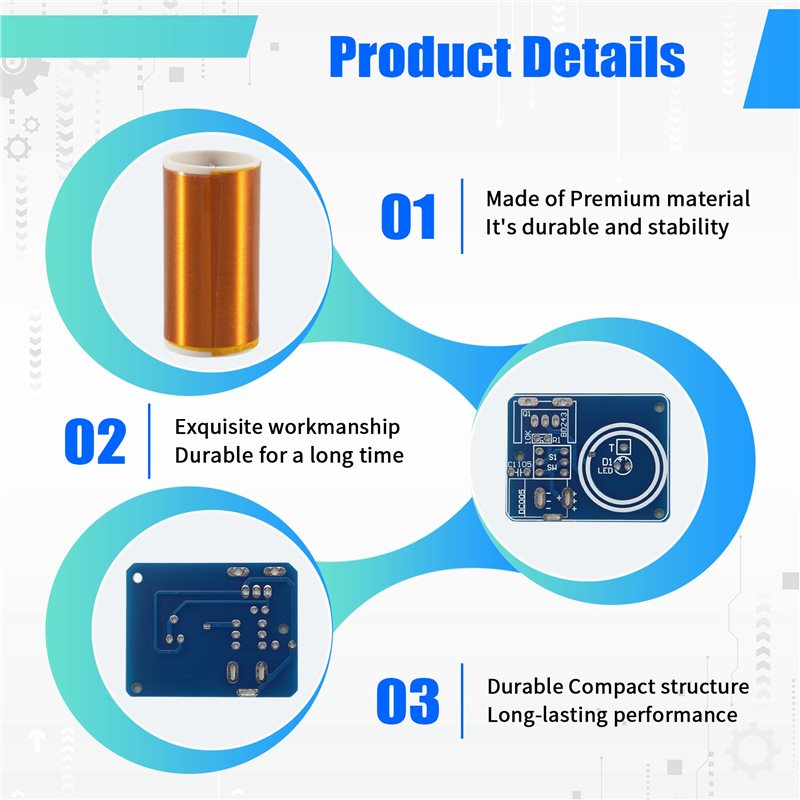 BD243 Mini For Tesla Coil Kit  - Useful Diy Electronics ulasan dan harga