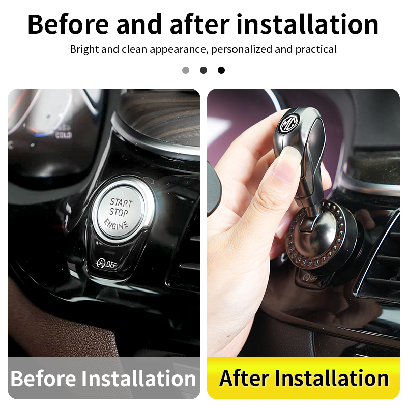 Car One-Touch Start Button Pus - Push Button Tactile ulasan dan harga