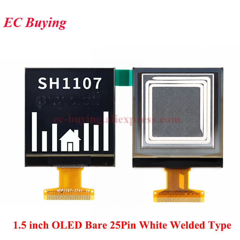 1.5 Inch OLED LCD White Displa - I2C Lcd Display ulasan dan harga