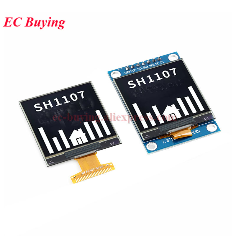 1.5 Inch OLED LCD White Displa - I2C Lcd Display ulasan dan harga