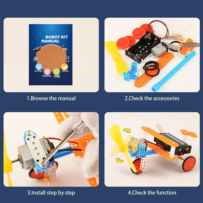 6in1 DIY Science Toys Building - Diy Electronics Projects For Kids ulasan dan harga