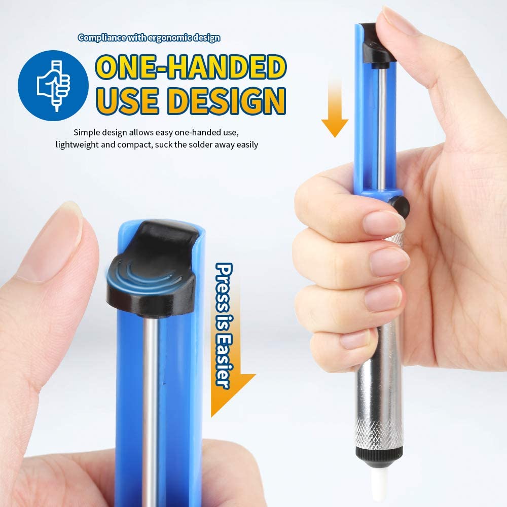 Aluminum Alloy Desoldering Pum - Desoldering Pump Solder ulasan dan harga