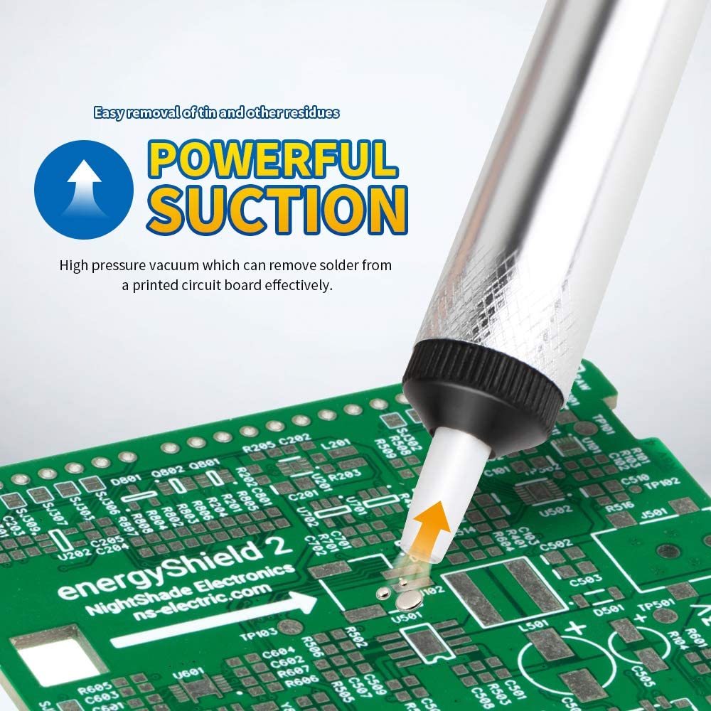 Aluminum Alloy Desoldering Pum - Desoldering Pump Solder ulasan dan harga