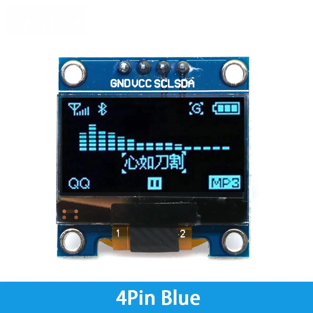 High-Contrast 0.96-Inch OLED D - I2C Lcd Display ulasan dan harga
