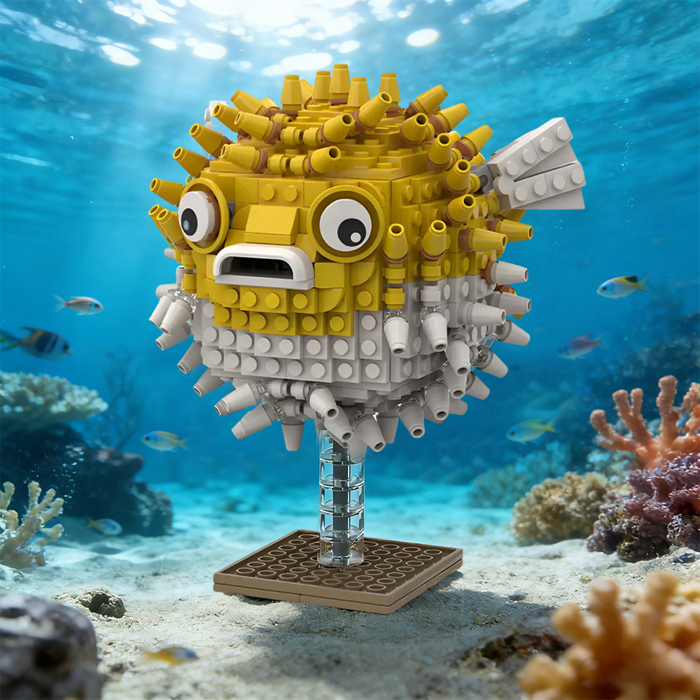 Gobricks MOC Marine Organisms  - Diy Marine Electronics ulasan dan harga